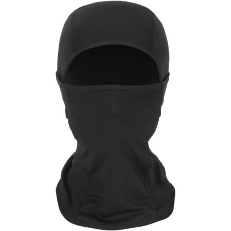 Dtekgaz - Motorrad-sturmhaube, Weiche Und Atmungsaktive Sturmhaube, Vollständiger Sonnenschutz, Winddicht, Multifunktionale Halsmaske, Schwarz