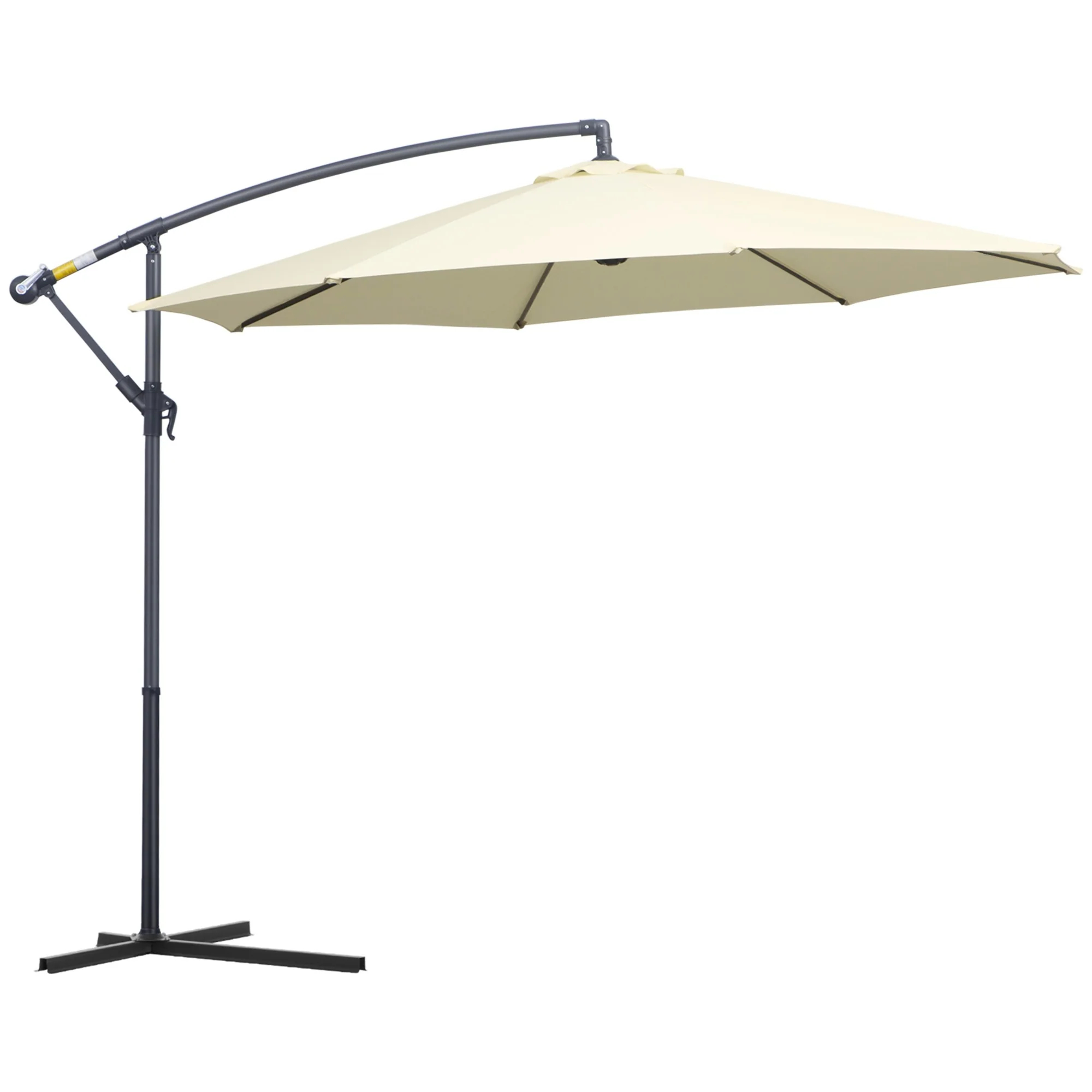 Parasol Easycomfort Decentrato Uv Schutz Stabiler Sockel