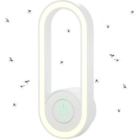 Insektenabweisendes Nachtlicht – Insektenschutz Für Innenräume – Ultraschall-insektenabwehrlicht – Elektronische Mückenbekämpfung Npterbl