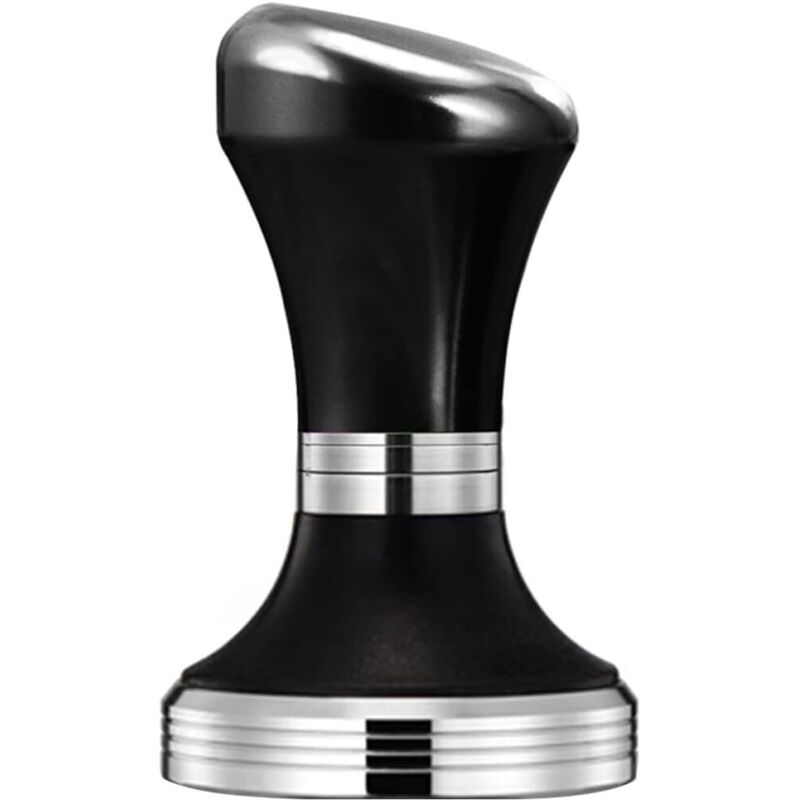 Espresso-tamper Aus Edelstahl, Barista-espresso-handtamper, Espresso-tamper Aus Stahl (schwarz)