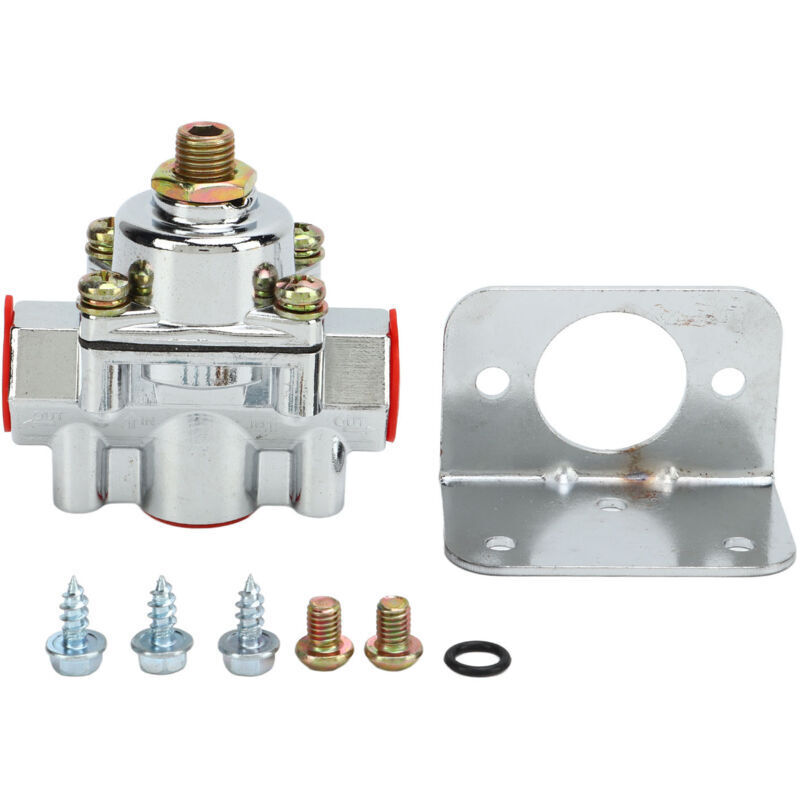 Kraftstoffdruckregler Aus Zinklegierung, 1-4 Psi, 3/8 Zoll Npt 12-804 Anschluss Für Edelbrock-vergaser