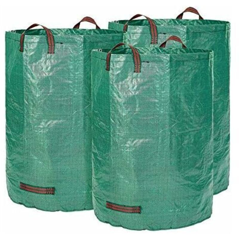Premium Xxl Gartensäcke – Stabile Gartenabfallsäcke Aus Extrem Robustem 150 G/m² Polypropylen (pp) – Freistehende Und Zusammenfaltbare Laubsäcke