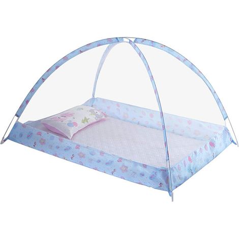 Faltbares Moskitonetz Fürs Bett, Tragbares Reise-moskitonetz Für Kinderbetten, 120 X 90 X 100 Cm, Kuppelförmiges Moskitonetz Zur Montage
