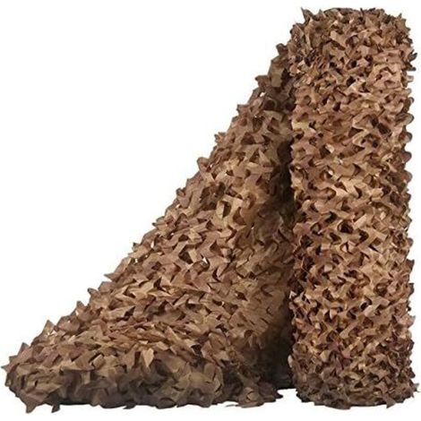 Großformatige Tarnnetzrollen – Ideal Für Sonnenschutz – Wüstentarnung – 1,5 M X 2 M
