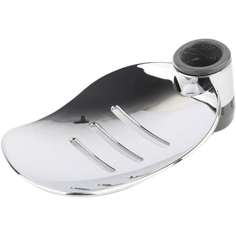 Stück Silberne Handbrausestange (porendurchmesser: 25 Mm) Seifenschale Kreativer Seifenhalter Praktisches Seifenablage-regal Seifenhalter