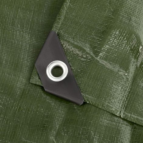 X 3 M 140 G/m² Schutzplane Mit Ösen, Home&garden Green