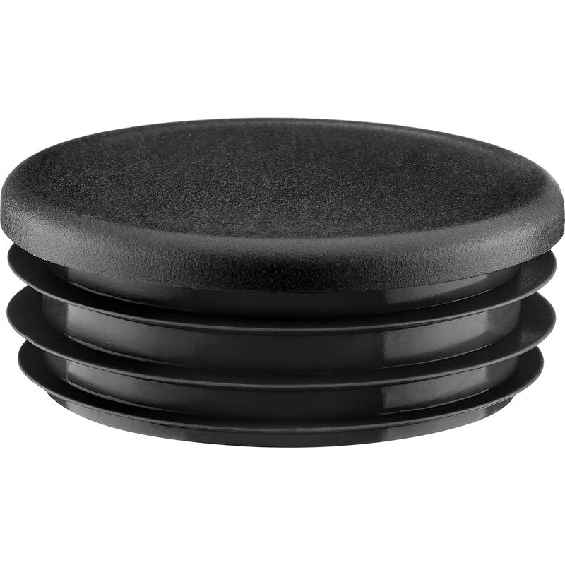 Packung Mit 10 Runden Pe-kunststoffkappen (42 Mm) – Möbel- Und Bodenschutz – 40 Mm Innendurchmesser – 5 Mm Wandstärke