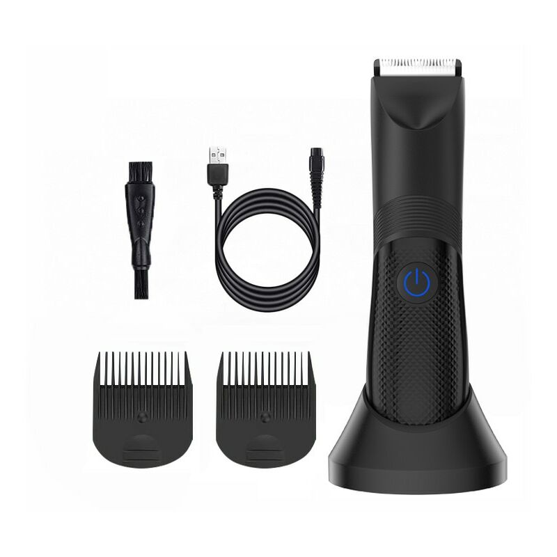 Multifunktionstrimmer, 4 Aufsätze, Led, Ipx7, Usb-c, Schwarz