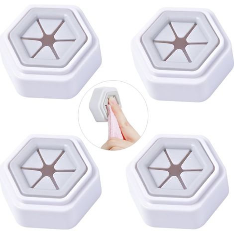 4-teiliges Set Selbstklebender Handtuchclips, Handtuchhalter Ohne Bohren, Handtuchclips, Handtuchhaken, Selbstklebende Handtuchhalter Ohne Bohren Für Küche Und Wohnzimmer