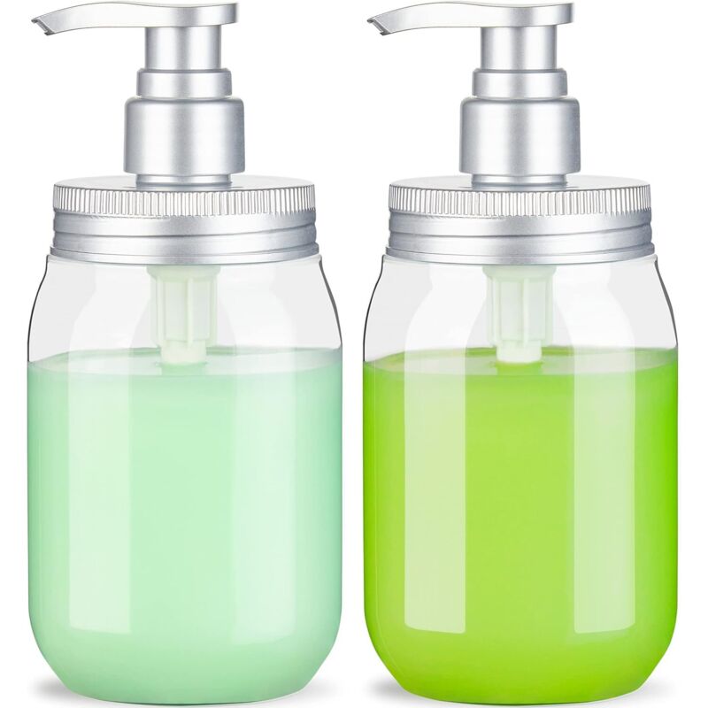 X 450 Ml Pumpspenderflaschen, Seifenspender/nachfüllbare Pumpspender, Lotion- Und Seifenspender