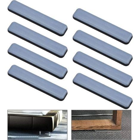Stück Teflon-möbelgleiter Für Teppich- Und Holzböden, Selbstklebende Teflon-gleiter, Schutzgleiter, Selbstklebende Gleiter, 100 X 25 Mm
