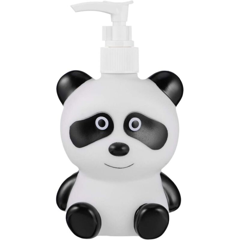 300 Ml Seifenspenderflaschen Mit Niedlichem Panda-motiv, Leere Und Wiederbefüllbare Flaschen Für Kinder, Flüssigseife, Shampoo, Lotionen, Handseife, Küche Und Bad