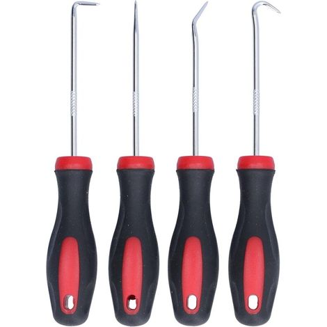 4-teiliges Präzisions-ausziehhaken-set Für Kfz-o-ring-öldichtungsabzieher, 150 Mm