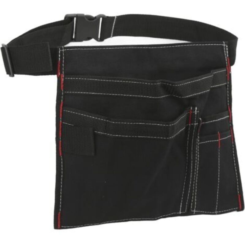 Einseitige Werkzeuggürteltasche, 6-taschen-arbeitsschürze Aus Segeltuch Mit Verstellbarem Riemen, Werkzeuggürtel Für Mechaniker, Schreiner, Gärtner Und Heimwerker