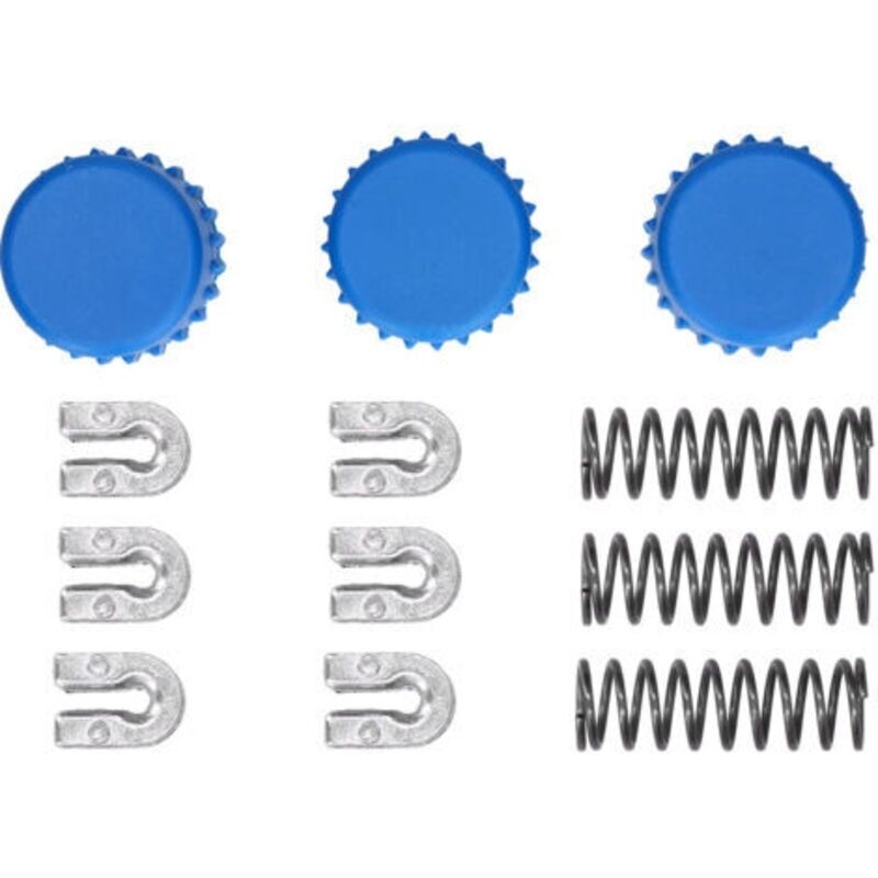 Zubehör Für Den Schneidkopf Der T35 Freischneider - 3 Komplette Sets Inklusive Abdeckungen, Federn Und Clips -