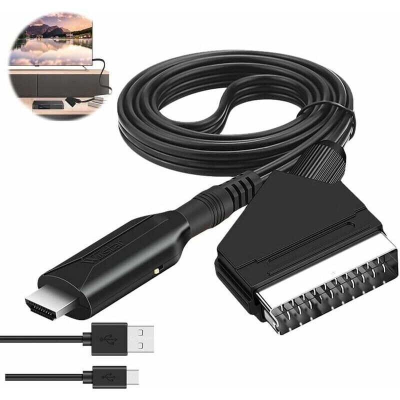 Pritel Audio-video-adapter Zu Hdmi Für Hdtv/dvd/set-top-box/ps3/pal/ntsc - Konverter