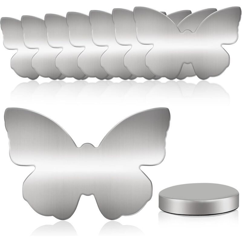 Set Mit 8 Magnetischen Schmetterlings-tischdeckengewichten, 55 G, Extra Schwere Magnetgewichte Für Tischdecken, Vorhänge, Duschvorhänge Usw.