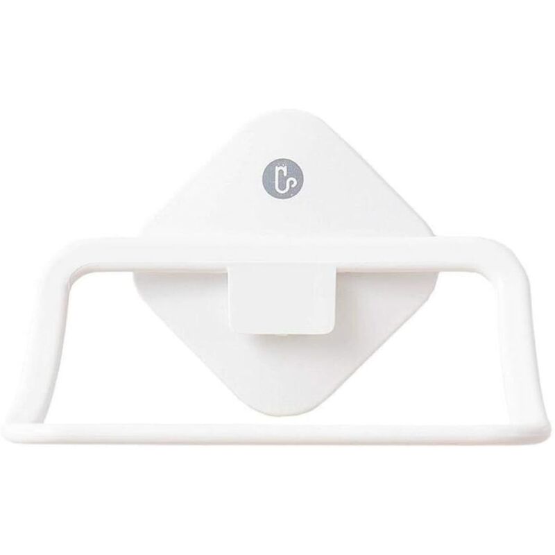 Handtuchringe Für Badezimmer, Einfacher Handtuchhalter, Handtuchhalter Ohne Perforation, Küchenregal, Weißer Reisaufhänger, Mini-küchenaufhänger (15,5 X 9,7 Cm)