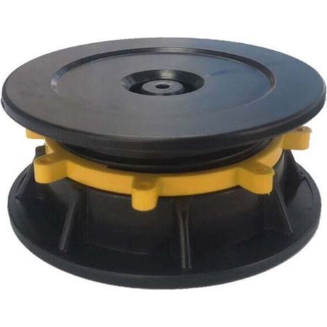Satz Aus 4 Universell Verstellbaren Terrassenfüßen Für Balken Und Platten, Bodenstützrahmen Für Steinplatten, Universalstütze, M 30–47 Mm