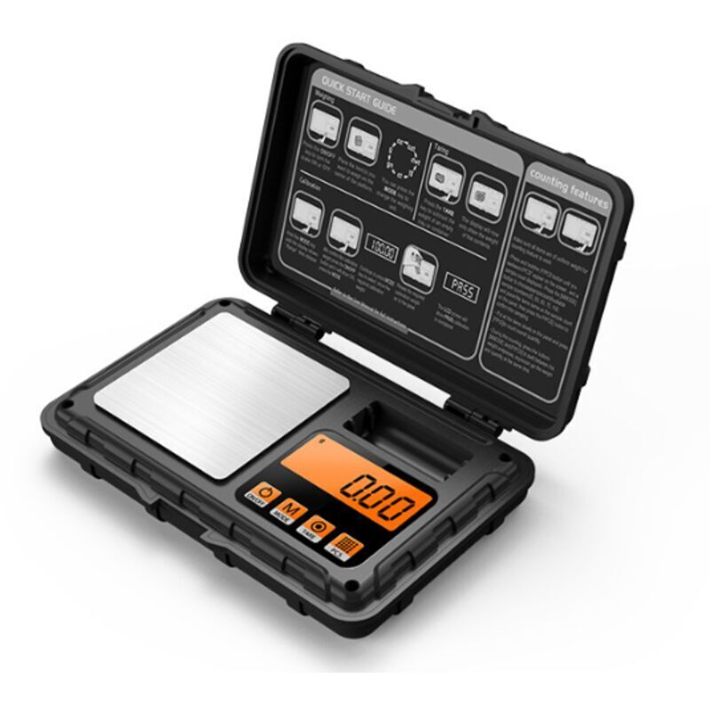 Mini-schmuckwaage Für Unterwegs. Kleine, Hochpräzise Waage Im Taschenformat. Elektronische Abs-waage, Ideal Zum Abmessen Von Gold Und Gewürzen.