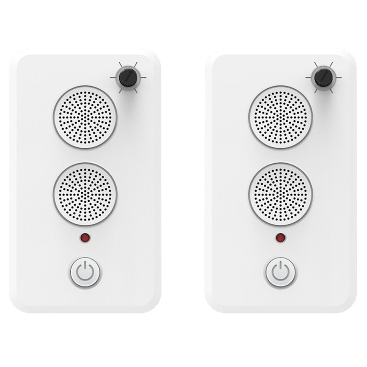 Set Mit 4 Ultraschall-fledermausabwehrgeräten Für Dachböden Und Veranden. Wiederaufladbare Elektronische Geräte Zur Abwehr Von Fledermäusen Und Anderen Vögeln. Ideal, Um Fledermäuse Fernzuhalten.
