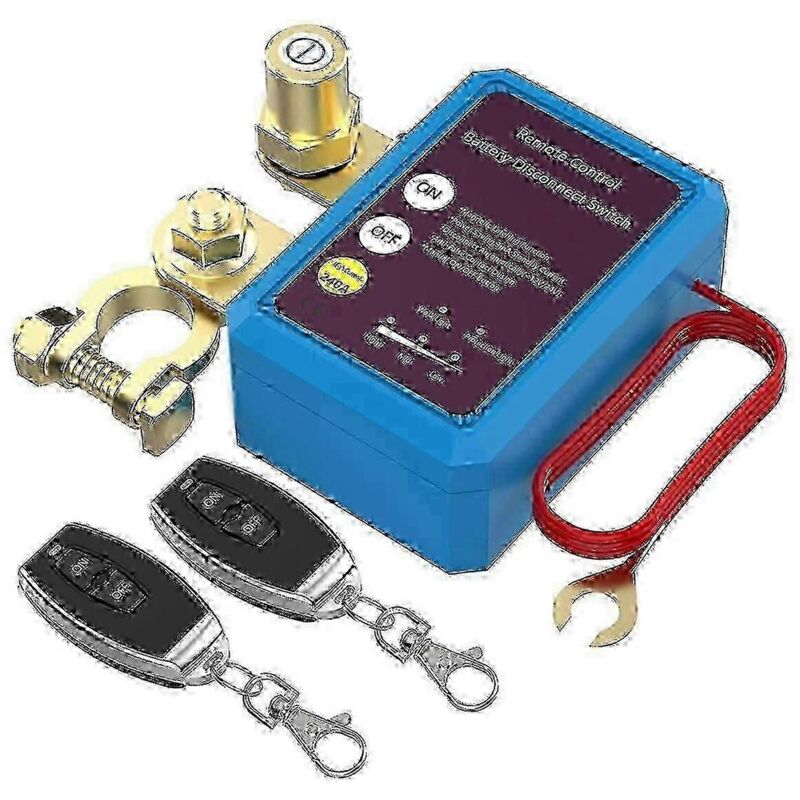 12v 240a Fern-batterietrennschalter, Anti-navigation, Wohnmobil, Atv, Autobahn