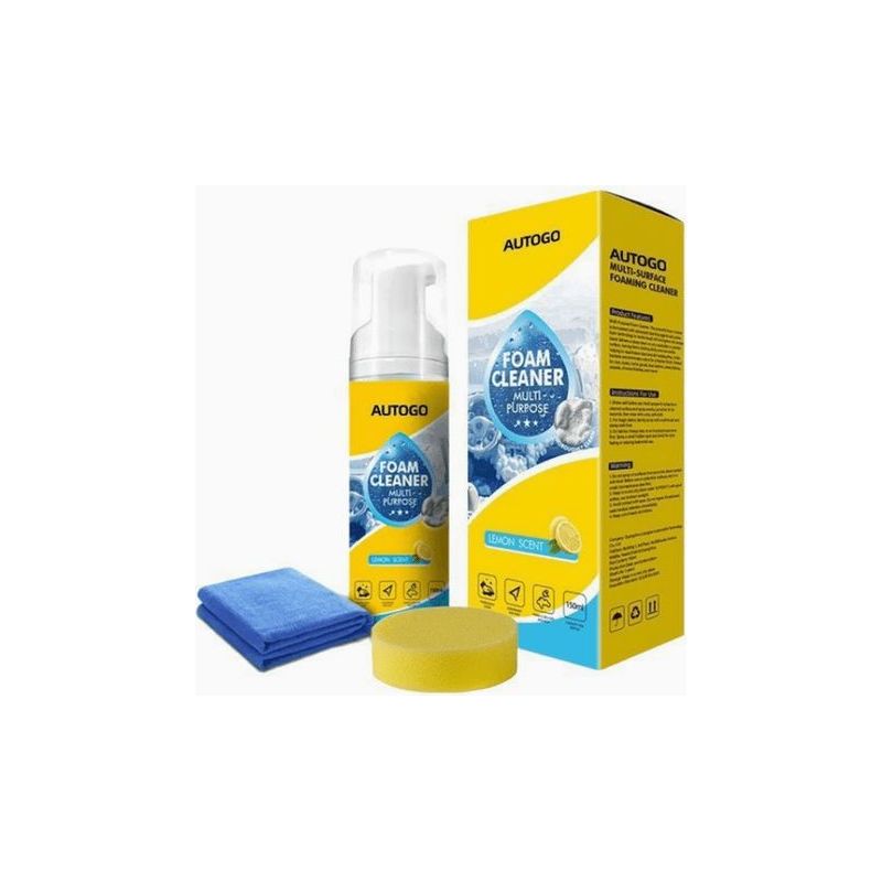 150 Ml Mehrzweck-schaumreiniger Für Autositze, Teppiche Und Wohnräume. Schaumspray Mit Schwamm Und Tuch.