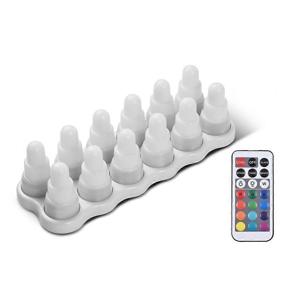 Wiederaufladbare Elektronische Rgb-led-teelichtlampe, Ideal Zur Schaffung Einer Dekorativen Atmosphäre Bei Einer Hochzeit Oder Für Die Inneneinrichtung (australischer Stecker).