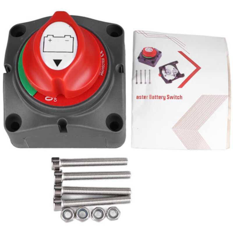 Batterieschutzschalter/-wahlschalter/-trennschalter Für 12 Bis 48 V Marinebatterien, Geeignet Für Fahrzeuge, Schiffe Und Wohnmobile.