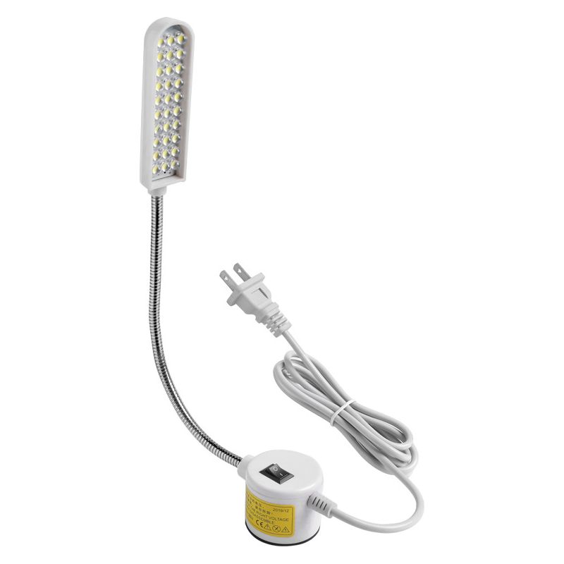 Led-nähmaschinenleuchte, 360° Flexibler Schwanenhals, 30 Led-chips, Bis Zu 90 % Energieersparnis, Magnetfuß