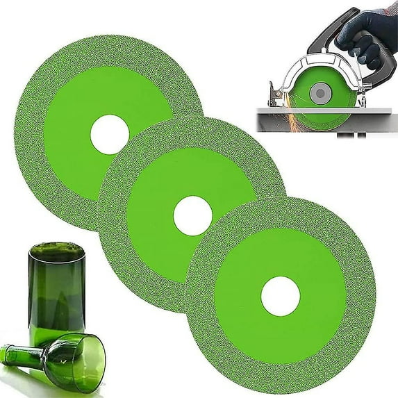 Glastrennscheibe, 3 Glastrennscheiben, Multifunktionale Diamanttrennscheibe, Diamanttrennscheiben, Trennscheibe Für Glas, Keramik, Fliesen Usw.