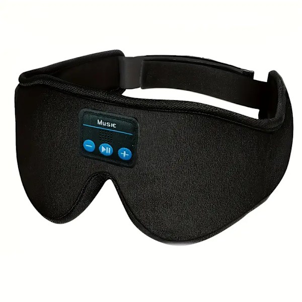 Lc-dolida Schlafmaske Mit Bluetooth-kopfhörern (1 Stück) – 3d-kopfhörer Für Seitenschläfer – Ideales Geschenk Und Unverzichtbares Reiseaccessoire
