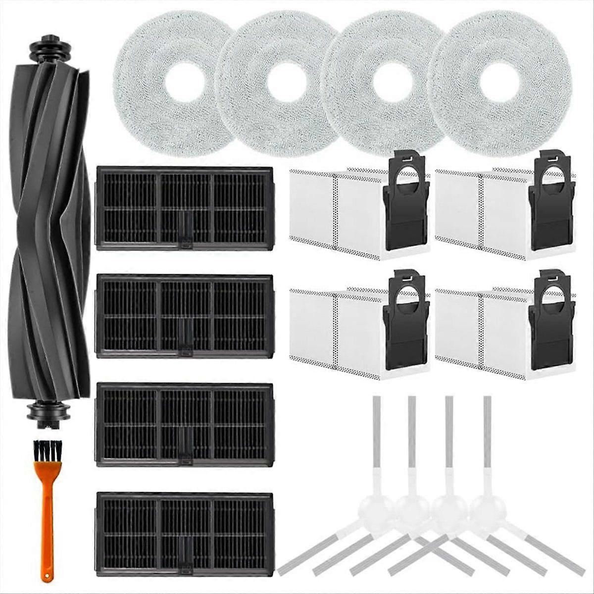 18-teiliges Set Für Den Staubsauger L10s Ultra Gen 2: Hauptseitenbürste, Hepa-filter, Reinigungstuch, Staubbeutel [rm]