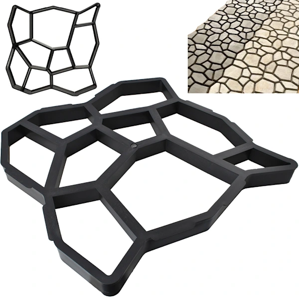 Gussform Für Gartenplatten Und Pflastersteine [co]