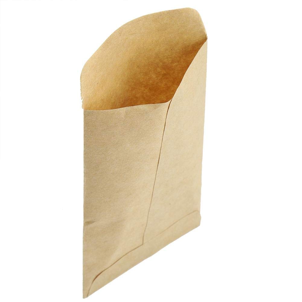 100 Stück Kraft Hybrid-saatgutbeutel Kraftpapierbeutel Mais Reis Weizen Saatgut Verpackungs- Und Aufbewahrungsbeutel Hergestellt Aus Hochwertigem Kraftpapier Saatgutaufbewahrungsbeutel (6 11 Cm).