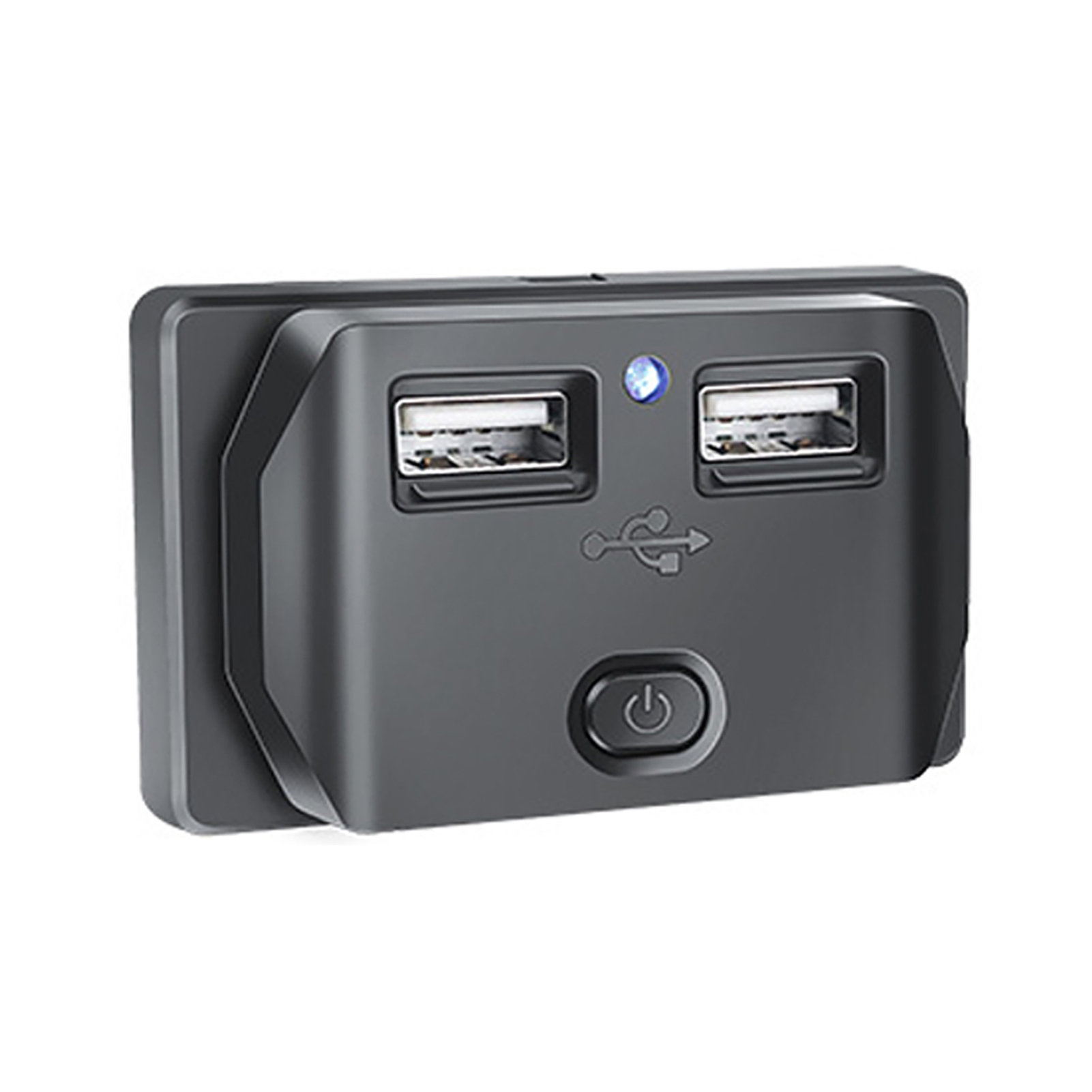 Kfz-usb-stecker Mit Schutzkappe, Schnellladeadapter Mit Zwei Anschlüssen, Universal-schalter Für Autos, Busse, Wohnmobile, Boote, Atvs Und Lkws.