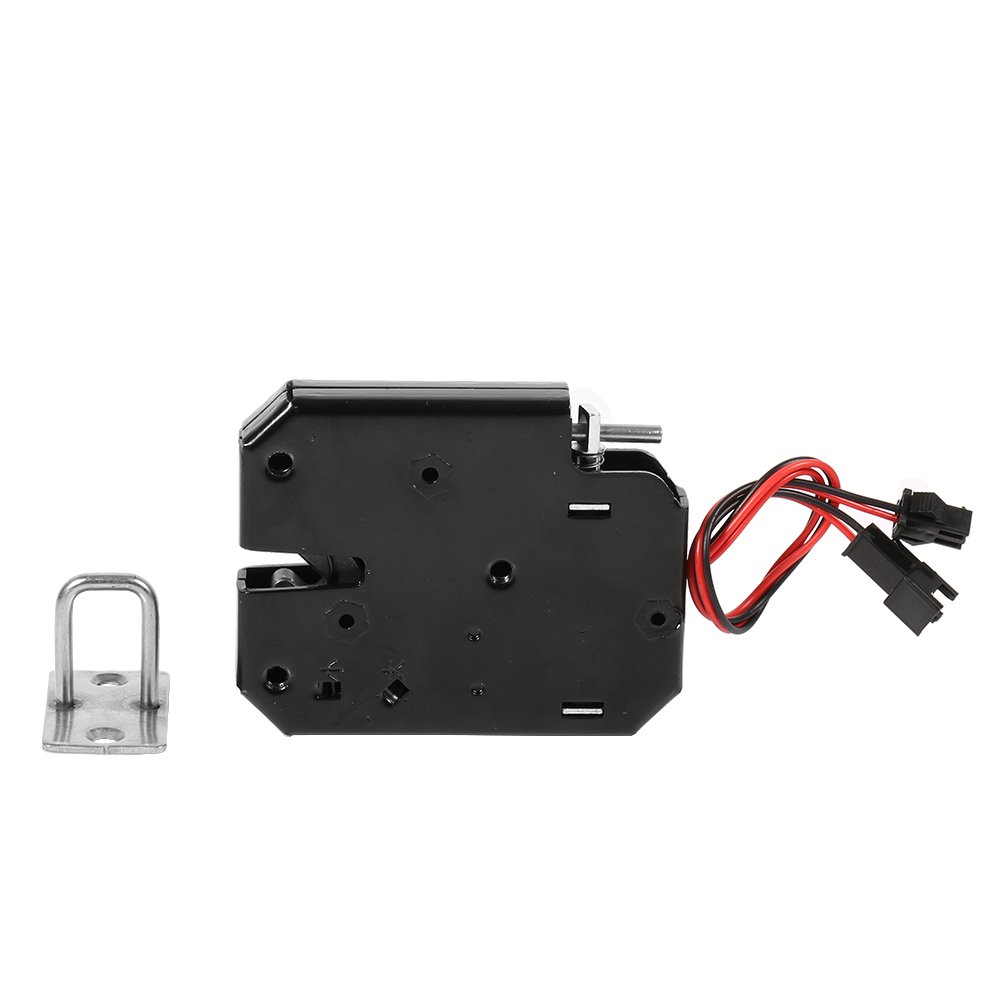 Elektrisches Schloss (12 V Dc, 2 A) Mit Separatem Schubladenschalter Für Schränke, Schubladen Und Türen, Gewicht 0,5 Bis 4 Kg.