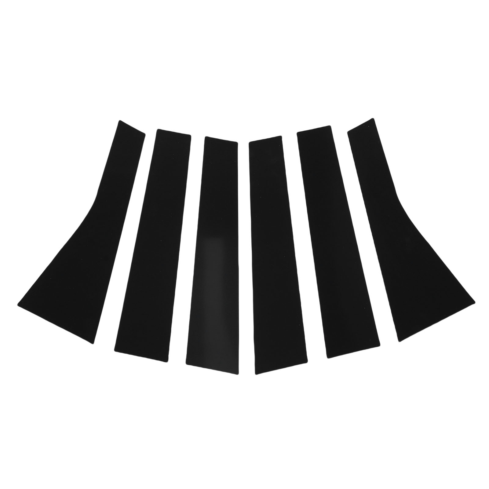 Schwarze Tür-/fenstersäulenverkleidung, 6-teilig, Abdeckleiste, Ersatz-außenverkleidung Für Jeep Grand Cherokee 2011-2021
