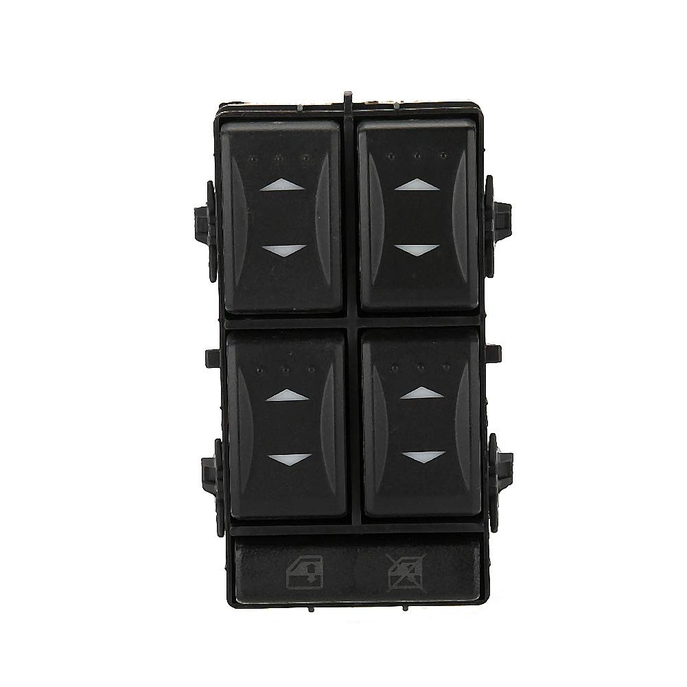 Elektrischer Fensterheberschalter Vorne Links, Schwarz, Elektrischer Fensterheberknopf Für Mondeo 2001-2007 3s7t-14a132-ba 1230391.