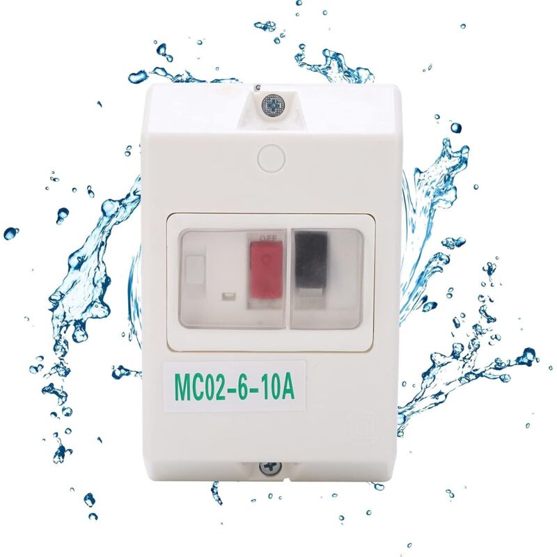 Wasserdichter Leitungsschutzschalter 220 V/380 V – Elektrischer Schutzregler Für Motoren – Frequenz 50/60 Hz