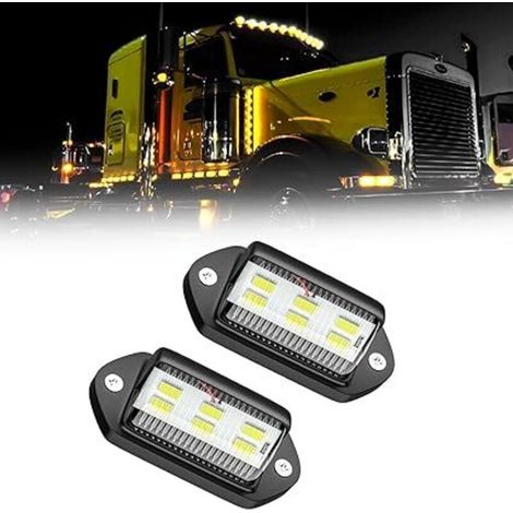 Wasserdichte Led-kennzeichenbeleuchtung, Universell Einsetzbar Für Pkw, Lkw Und Motorräder, Einfache Installation, Geringer Stromverbrauch