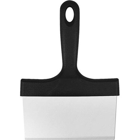Professioneller Edelstahl-schaber Für Herdplatten, Grills Und Glatte Oberflächen – Ergonomischer Griff