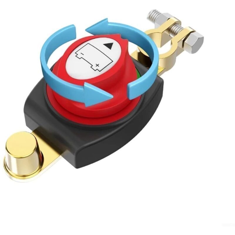 Batterietrennschalter Für Auto, Lkw Und Boot – 12 V Bis 48 V, Polanschluss Oben, Optimale Sicherheit
