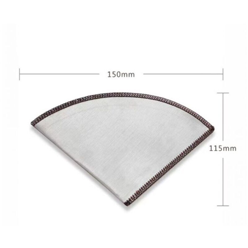 Wiederverwendbarer Edelstahl-kaffeefilter Für V60 Chemex Und Hario – Papierlos, Feinmaschig, Leicht Zu Reinigen Und Zu Verwenden