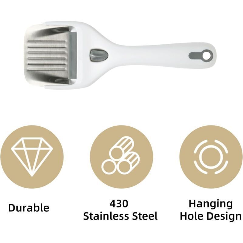 Verstellbarer Und Tragbarer Käsehobel Aus Edelstahl Für Antihaftbeschichtete Käsestücke, Ergonomisch