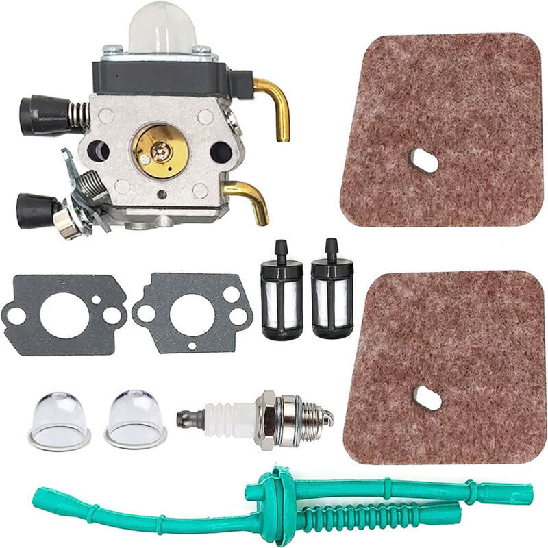 C1q-s97 Vergaser Mit Komplettem Kraftstoffleitungssatz Und Luftfilter Für Fs38, Fs45, Fs46, Fs55, Km55 Freischneider