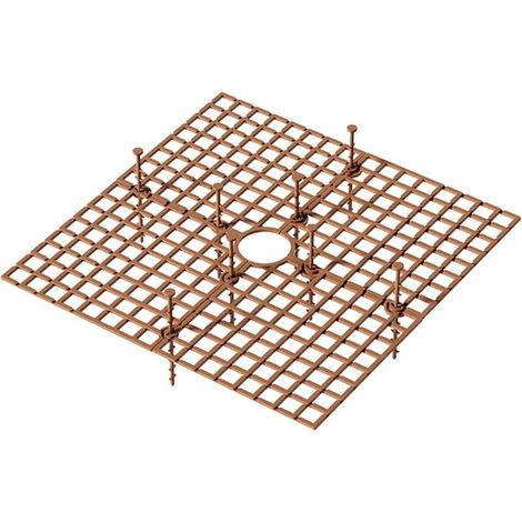 2-teiliges Schutzgitter Für Blumentöpfe, 30 Cm, Zuschneidbar, Quadratisch, Braun, Ideal Für Hunde, Katzen, Kinder Und Haustiere