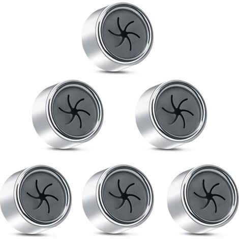 Set Mit 6 Runden Handtuchhaltern, Kein Bohren Erforderlich, Für Küche, Bad Und Haushalt – Kratzfeste Wandhaken