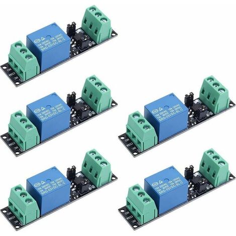 3v, 1-kanal-relais-schaltmodul Mit Optokoppler, High-level-triggerung, Für Esp8266-entwicklungsboard (5er-packung)