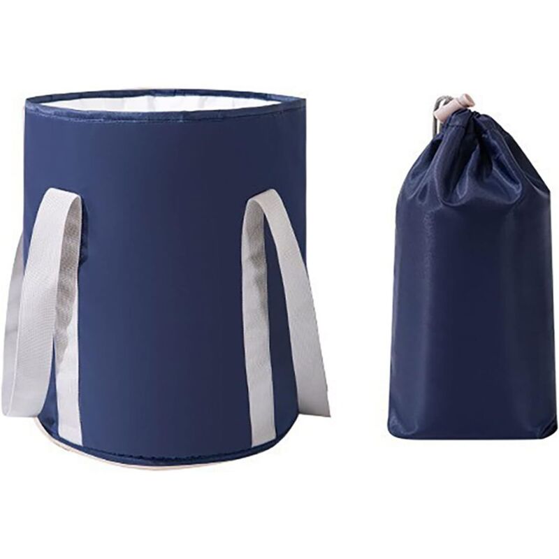 Tragbares, Faltbares Fußbecken 30–36 Cm – Ideales Reise-spa Für Pediküre, Reisen, Camping Und Die Fußpflege Zu Hause